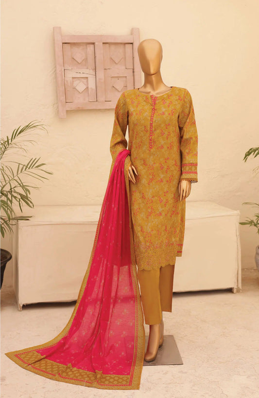 HZ Asasa Digital Printed and Embroidered Lawn Collection Vol 02 - AEL 59