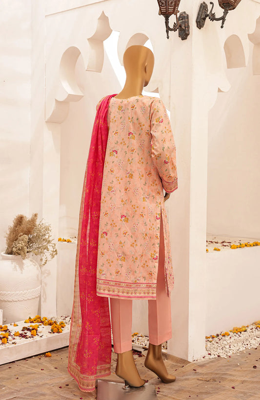 HZ Asasa Digital Printed and Embroidered Lawn Collection 2024 - AEL 12