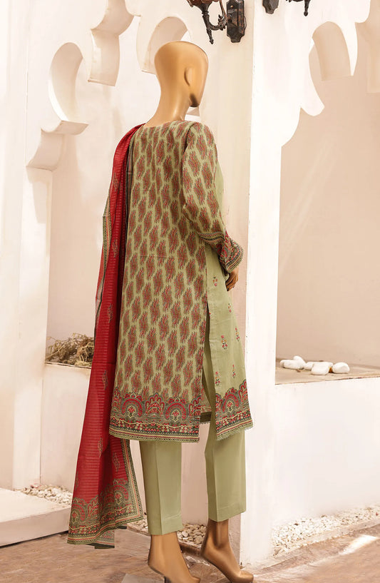HZ Asasa Digital Printed and Embroidered Lawn Collection 2024 - AEL 21