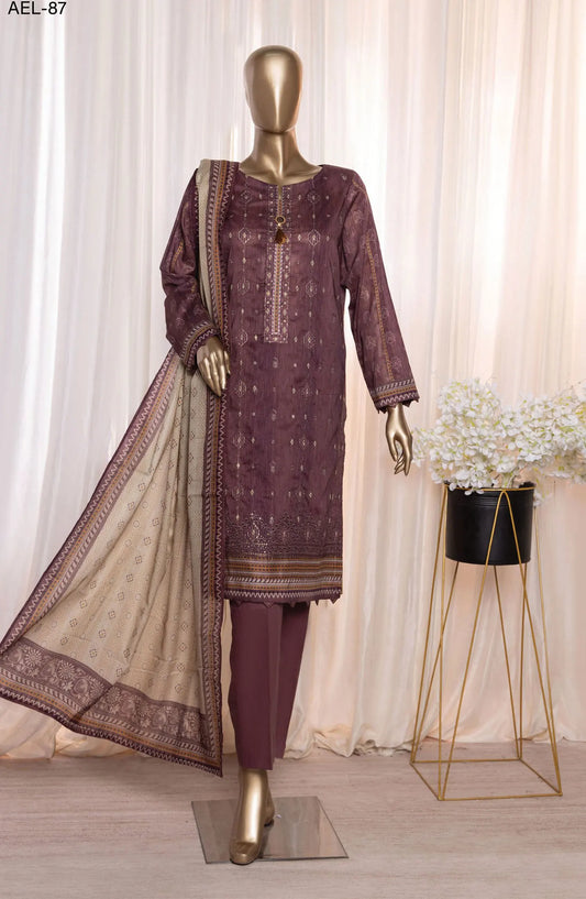 HZ Asasa Digital Embroidered Lawn Collection Vol 05 - AEL 87