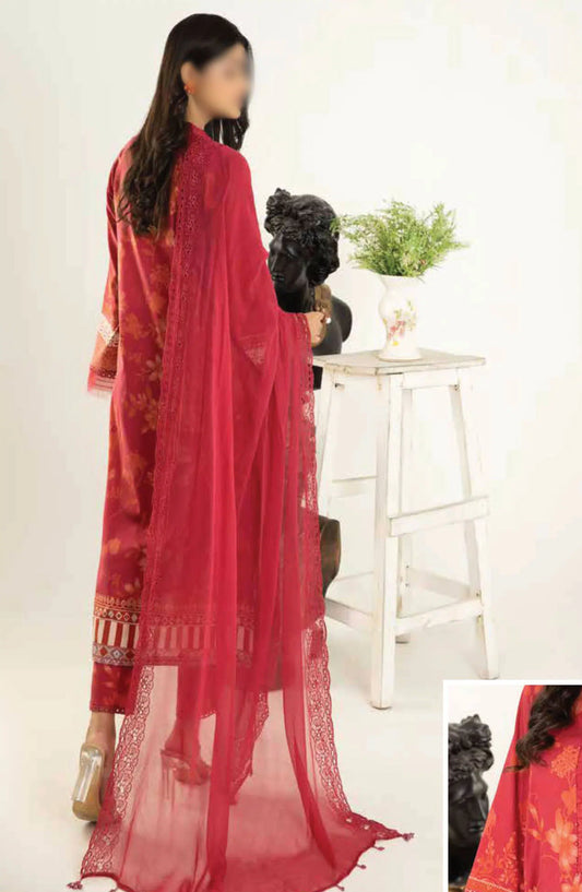 Aafreen Printed Lawn Collection By Riaz Arts - AF 91