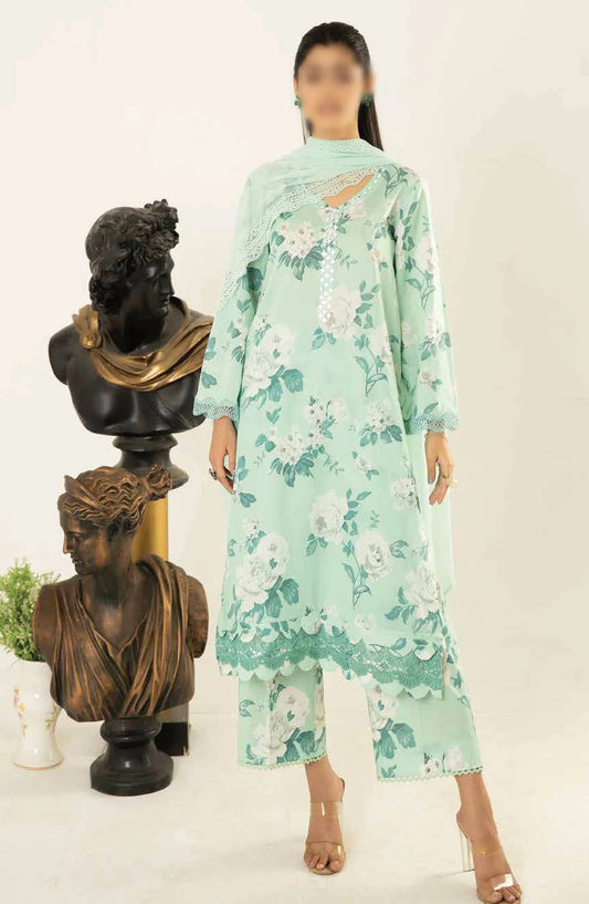 Aafreen Printed Lawn Collection By Riaz Arts - AF 92