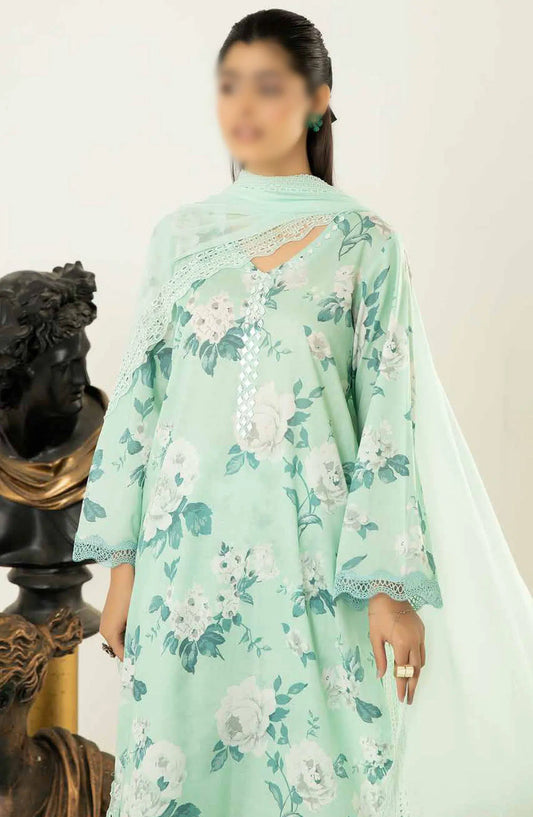 Aafreen Printed Lawn Collection By Riaz Arts - AF 92