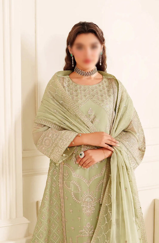 Dua Unstitched Formals By Alizeh Fashion - AF-DUA-3024-Reet