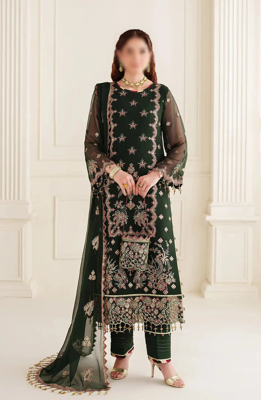 Dua Unstitched Formals By Alizeh Fashion - AF-DUA-3029-Hoor