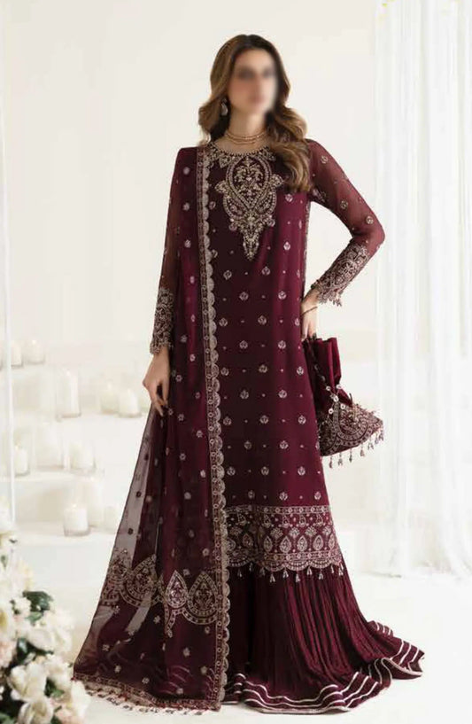 Alizeh Reena Handicrafted Wedding Collection - AF-HM-4009-MEADOW