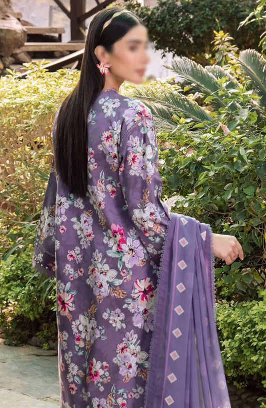 Sheen Prints By Alizeh Vol 02 - AF-PL-6012-Indigo