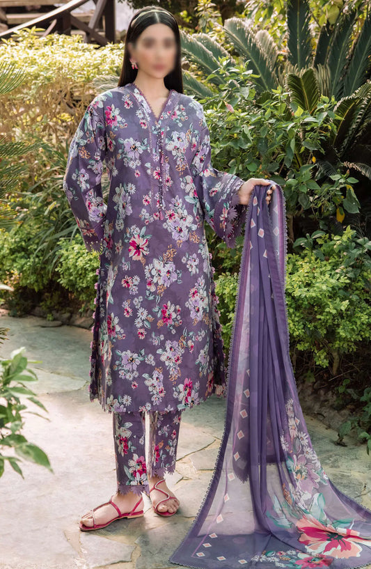Sheen Prints By Alizeh Vol 02 - AF-PL-6012-Indigo