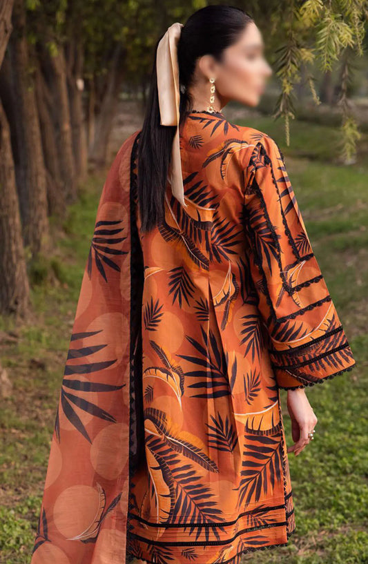 Sheen Prints By Alizeh Vol 02 - AF-PL-6013-Marigold