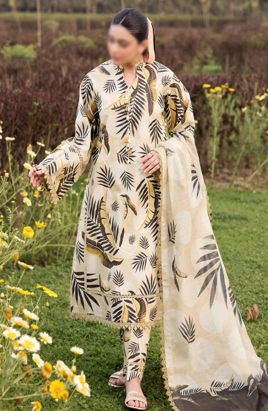 Sheen Prints By Alizeh Vol 02 - AF-PL-6014-Daffodil