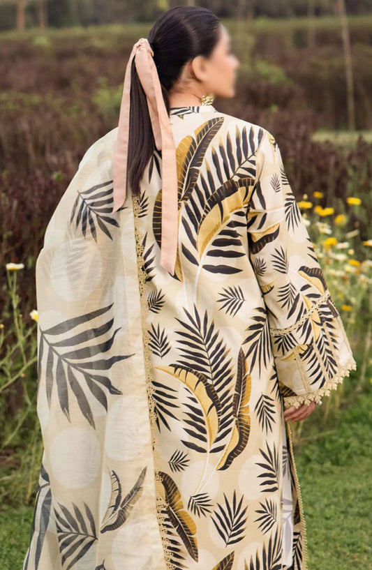 Sheen Prints By Alizeh Vol 02 - AF-PL-6014-Daffodil