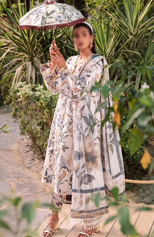 Sheen Prints By Alizeh Vol 02 - AF-PL-6016-Gardenia