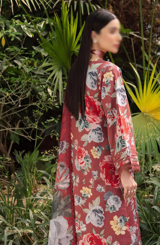 Sheen Prints By Alizeh Vol 02 - AF-PL-6017-Petunia