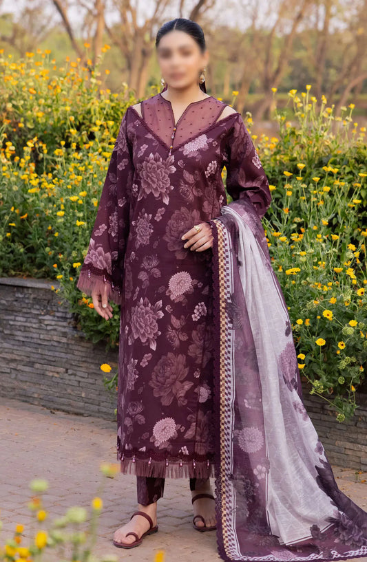 Sheen Prints By Alizeh Vol 02 - AF-PL-6020-Aster