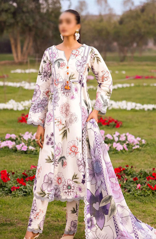 Sheen Prints By Alizeh Vol 02 - AF-PL-6024-Tuberose