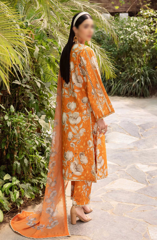 Sheen Prints By Alizeh Vol 02 - AF-PL-6025-Sunflower