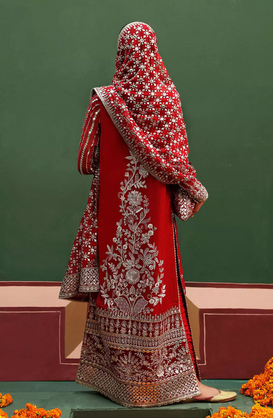 Afrozeh Shehnai Unstitched Wedding Formals 2024 - AFS-24-02 NISHAT