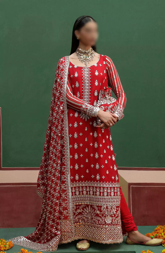 Afrozeh Shehnai Unstitched Wedding Formals 2024 - AFS-24-02 NISHAT