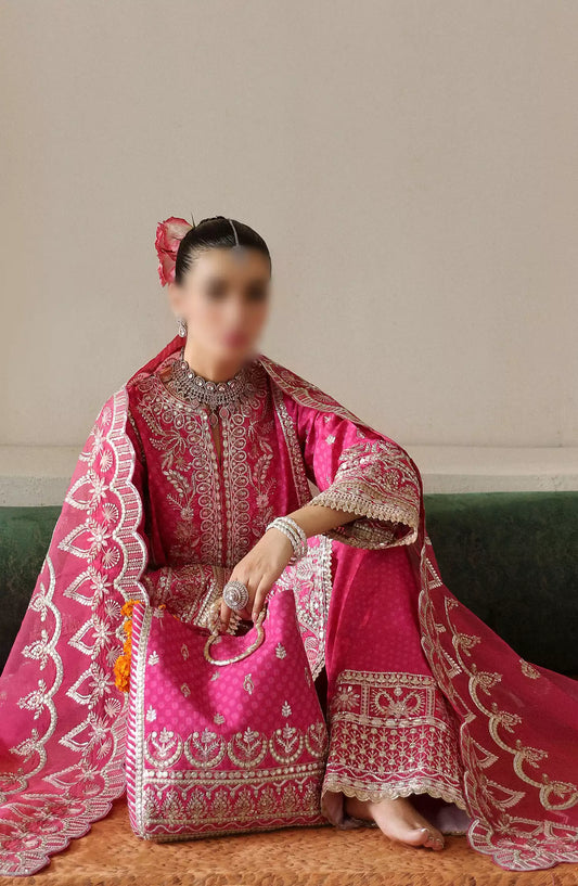 Afrozeh Shehnai Unstitched Wedding Formals 2024 - AFS-24-06 YASMIN