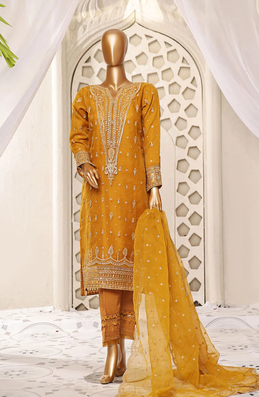 Sadabahar Mahpara Festive Formals Vol 06 - AG 24 YELLOW