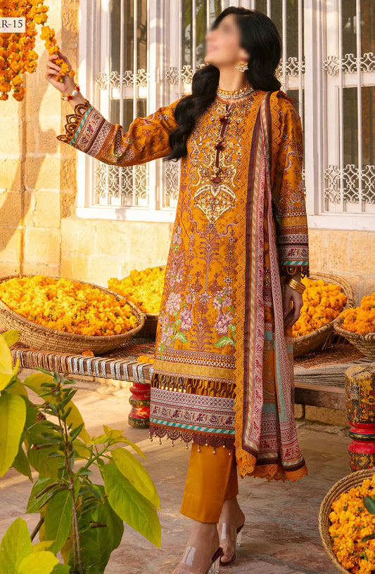 Asim Jofa Aira Summer Print Collection 2024 - AJAR 15