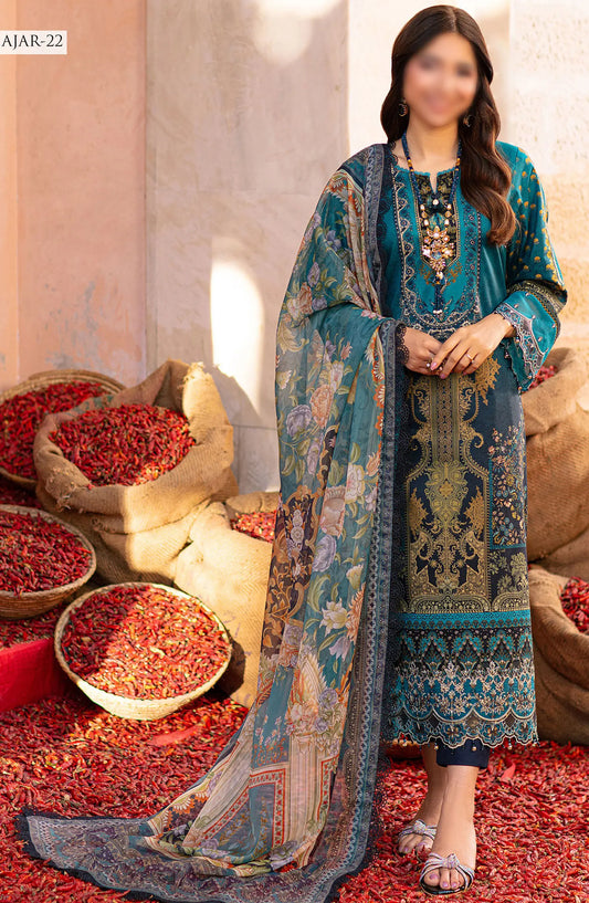 Asim Jofa Aira Summer Print Collection 2024 - AJAR 22