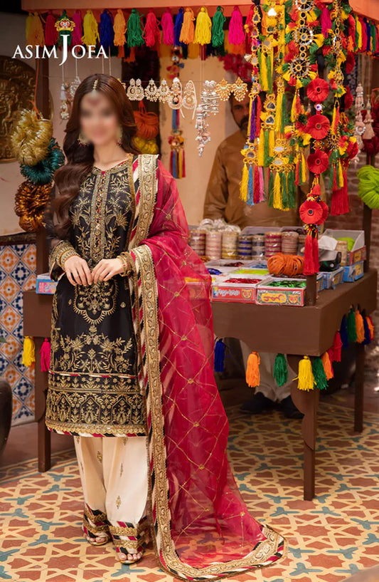 Pyaar Diyan Gallan Collection by Asim Jofa - AJEM-14