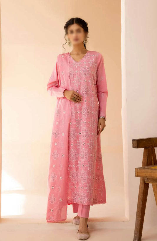 LawnKari Signature Lawn Collection By Khoobsurat - AL 01