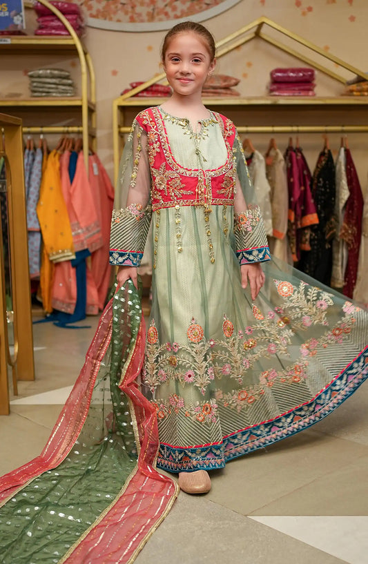 Mehndi Moments Kids Stitched Festive Collection - AL 3285