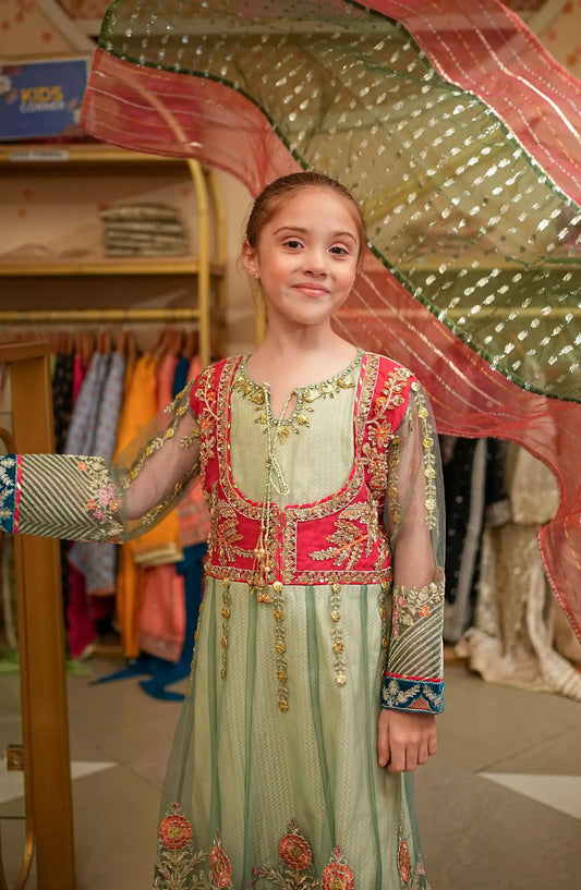 Mehndi Moments Kids Stitched Festive Collection - AL 3285
