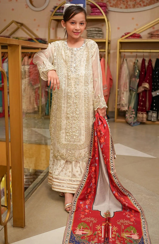 Mehndi Moments Kids Stitched Festive Collection - AL 3644