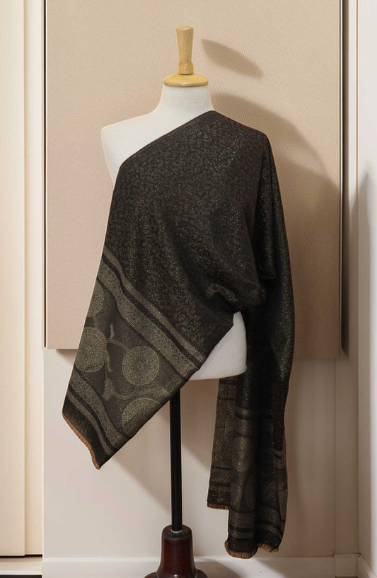 Stoluxe Premium Zari Silk Stole Vol 12 - ALM-648450 H