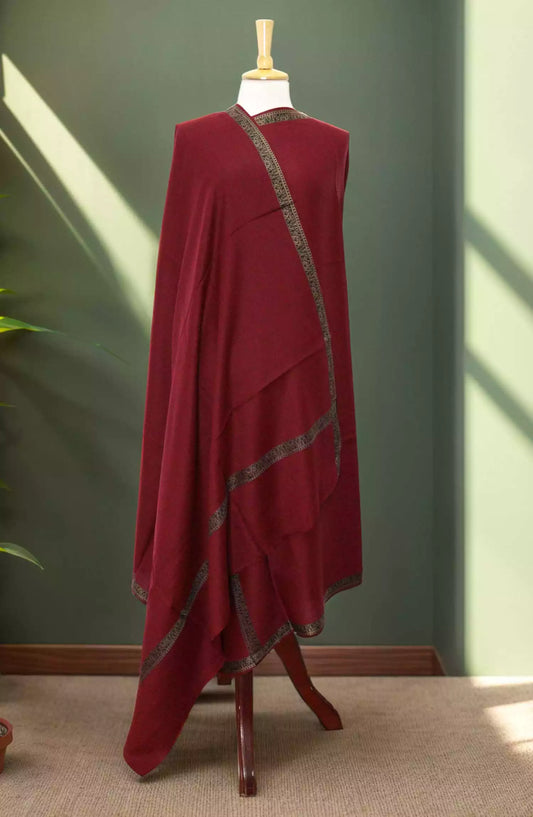 Stoluxe Premium Synthetic Jacquard Wool Shawl Vol 05 - ALM 3601190 C