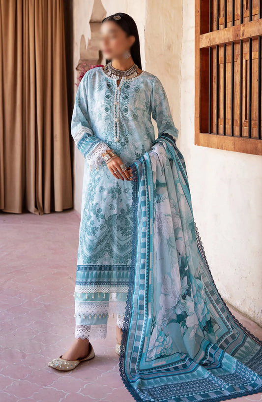 Spring Summer Unstitched Collection 2024 - Aquamarine