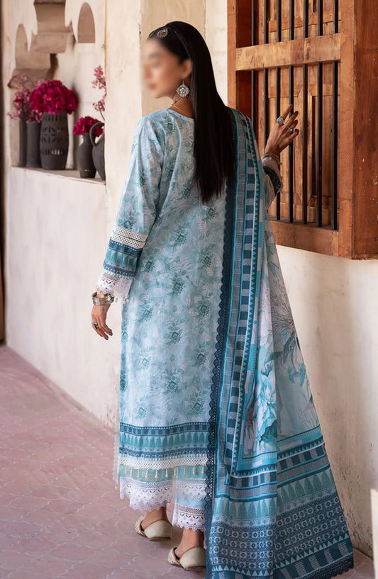 Spring Summer Unstitched Collection 2024 - Aquamarine