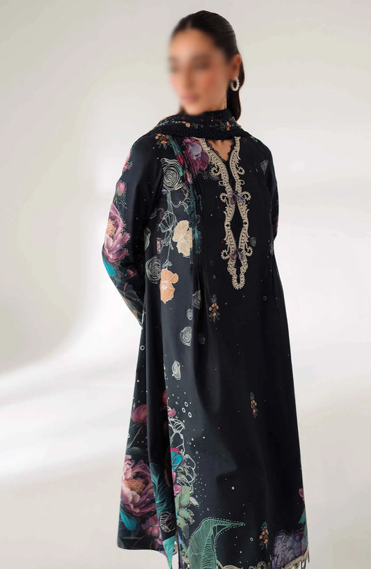 Qalamkar QPrints Lawn Collection 2024 - AR 01 ANIQA
