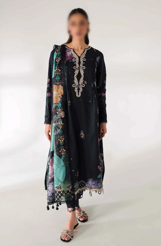 Qalamkar QPrints Lawn Collection 2024 - AR 01 ANIQA