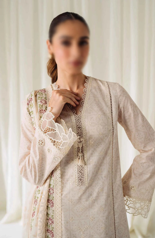 Qalamkar QPrints Lawn Collection 2024 - AR 02 ELEA