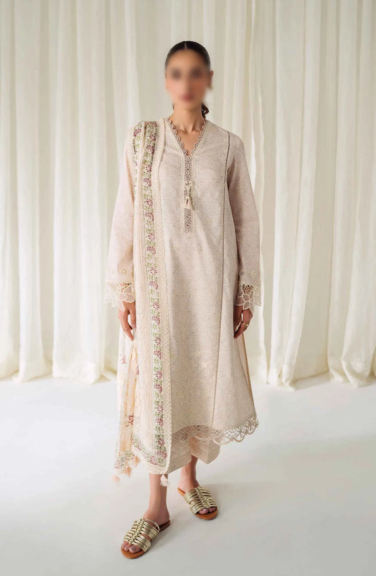 Qalamkar QPrints Lawn Collection 2024 - AR 02 ELEA