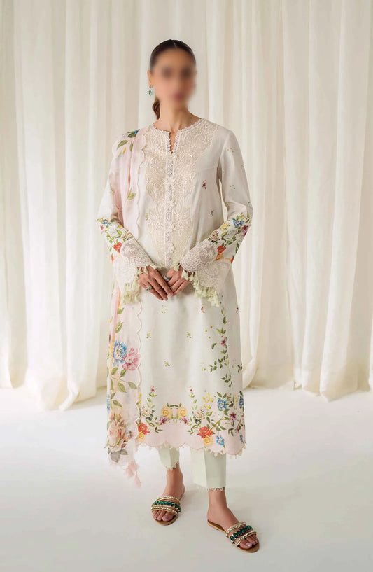 Qalamkar QPrints Lawn Collection 2024 - AR 03 JOSE