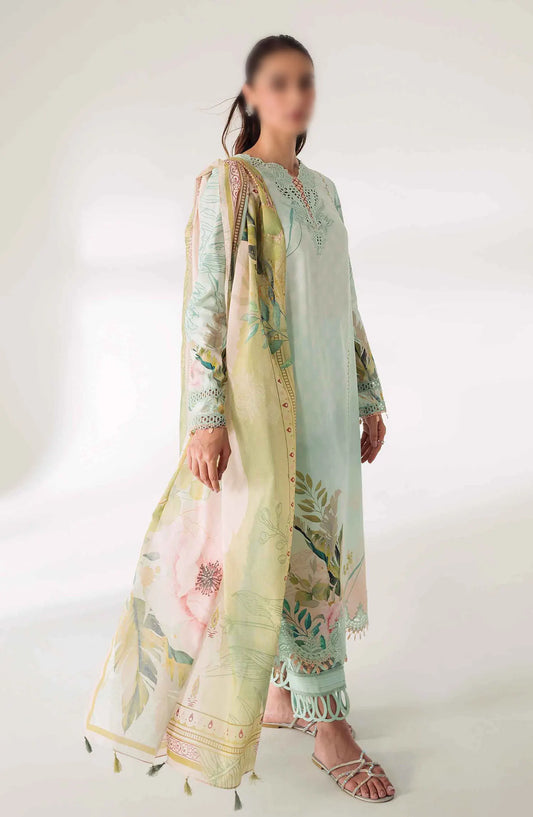 Qalamkar QPrints Lawn Collection 2024 - AR 04 NELLA