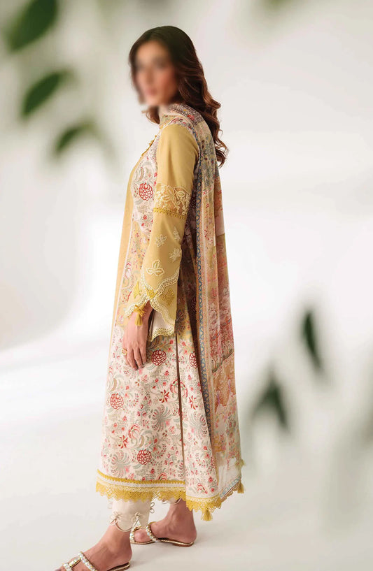 Qalamkar QPrints Lawn Collection 2024 - AR 08 ANAIS