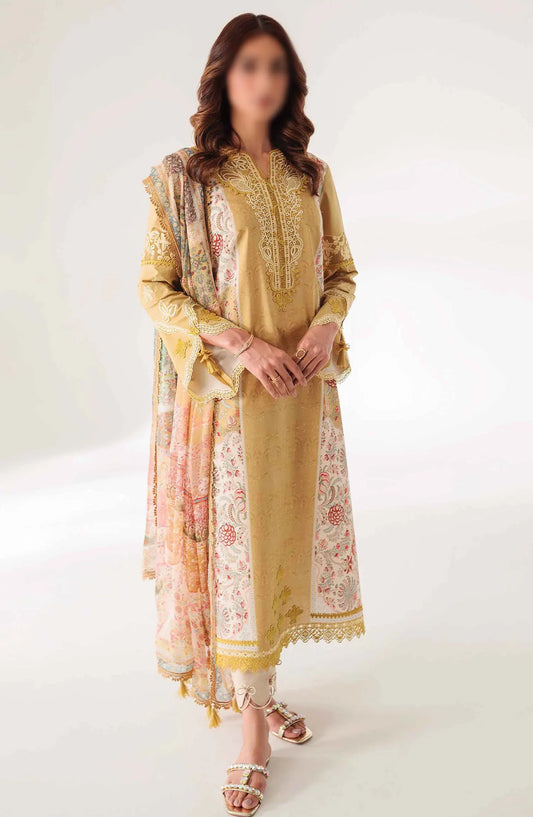 Qalamkar QPrints Lawn Collection 2024 - AR 08 ANAIS