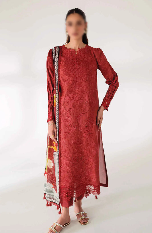 Qalamkar QPrints Lawn Collection 2024 - AR 09 RENNE