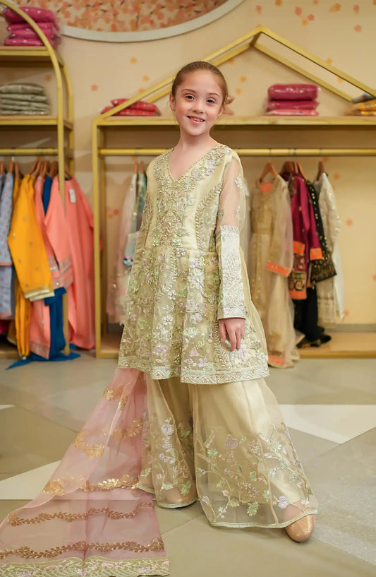 Mehndi Moments Kids Stitched Festive Collection - AR 38