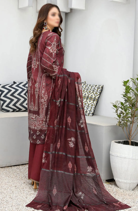 Dil E Momin Digital Print and Emb Lawn Collection Vol 05 - ART 04