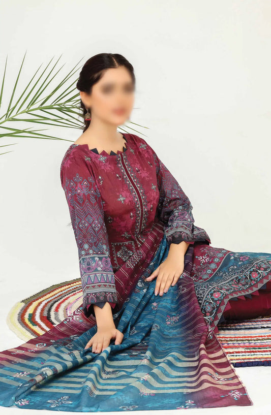Abisha Dil E Momin Printed and Embroidered Lawn Collection Vol 50 - ART 10