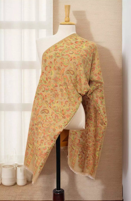 Stoluxe Premium Poly Pashmina Kani Stole Vol 08 - AST 11701020 A