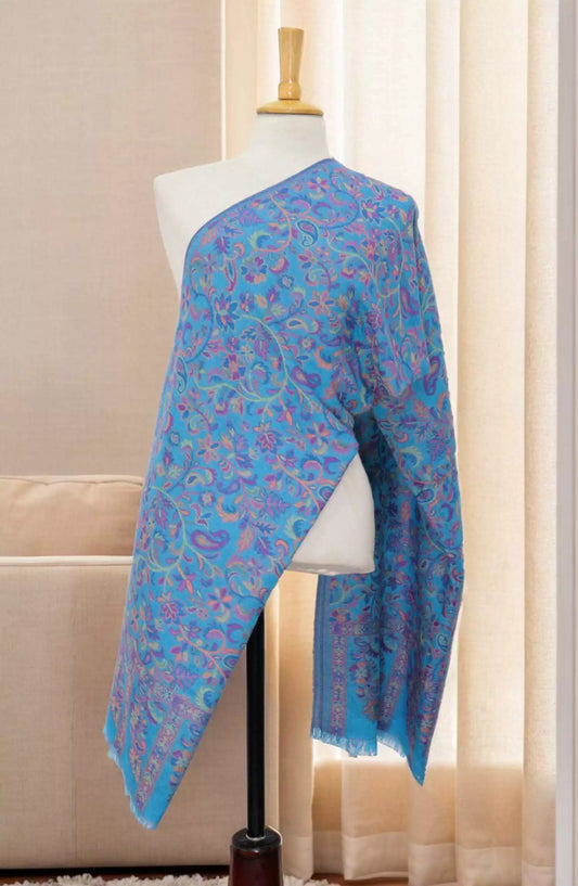 Stoluxe Premium Poly Pashmina Kani Stole Vol 08 - AST 11701020 F