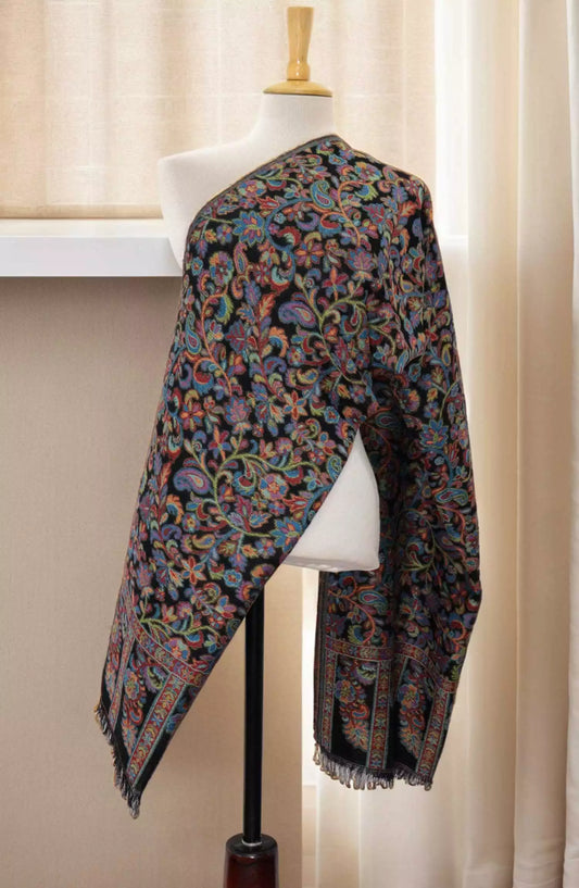 Stoluxe Premium Poly Pashmina Kani Stole Vol 08 - AST 11701020 G